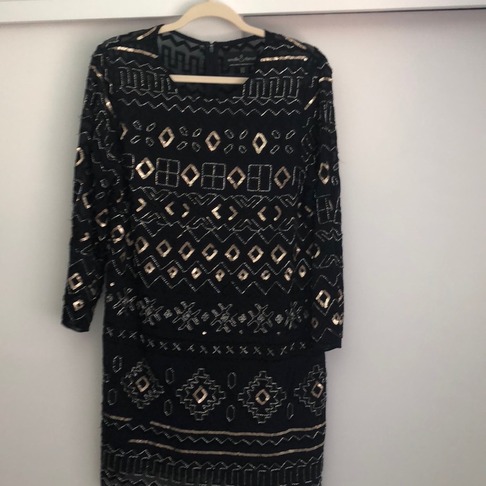 Needle & Thread sheer dress